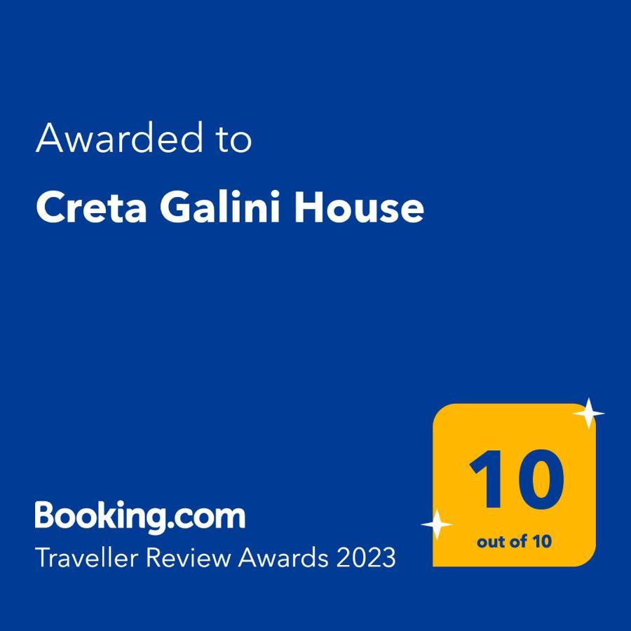Creta Galini House Villa Sirilion Bagian luar foto